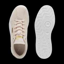Sneakers da ragazza rosa in pelle scamosciata Puma Club II