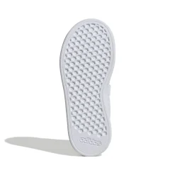 Sneakers da ragazzo bianche con dettagli verdi Advantage Base 2.0 adidas