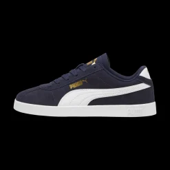 Sneakers da ragazzo blu in pelle scamosciata Puma Club II