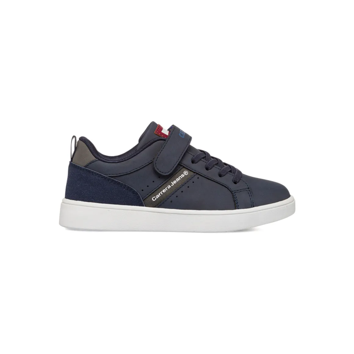 Sneakers da ragazzo blu navy con logo Carrera Jeans