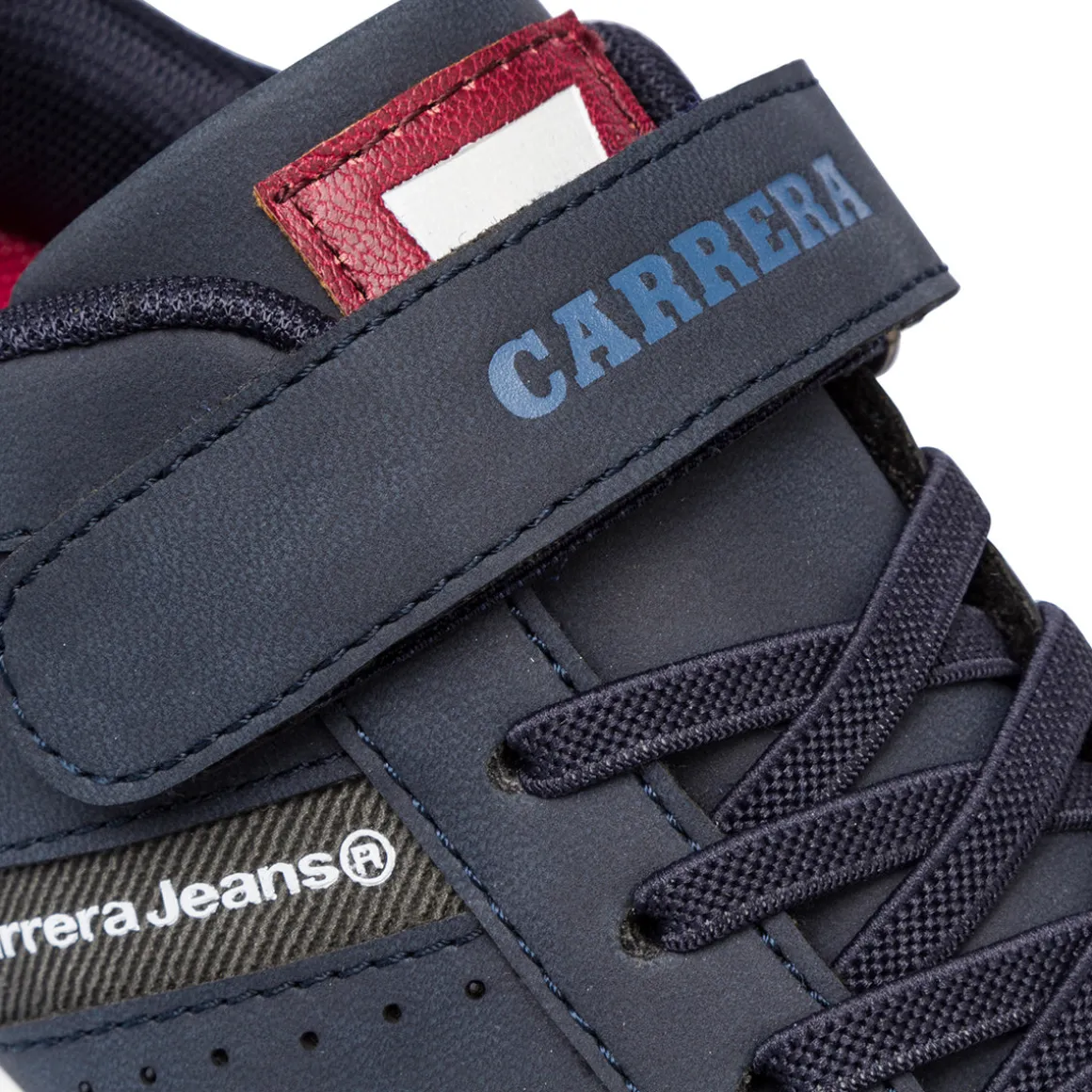 Sneakers da ragazzo blu navy con logo Carrera Jeans