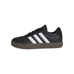 Sneakers da ragazzo nere adidas VL Court 3.0 in pelle