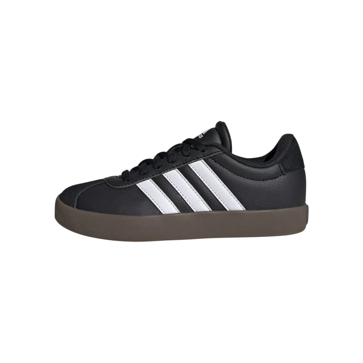 Sneakers da ragazzo nere adidas VL Court 3.0 in pelle
