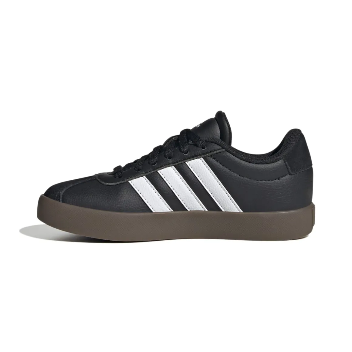 Sneakers da ragazzo nere adidas VL Court 3.0 in pelle