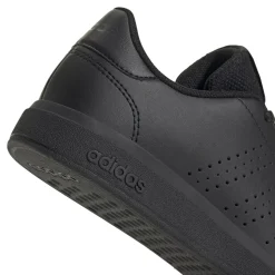 Sneakers da ragazzo nere con logo adidas Advantage Base 2.0