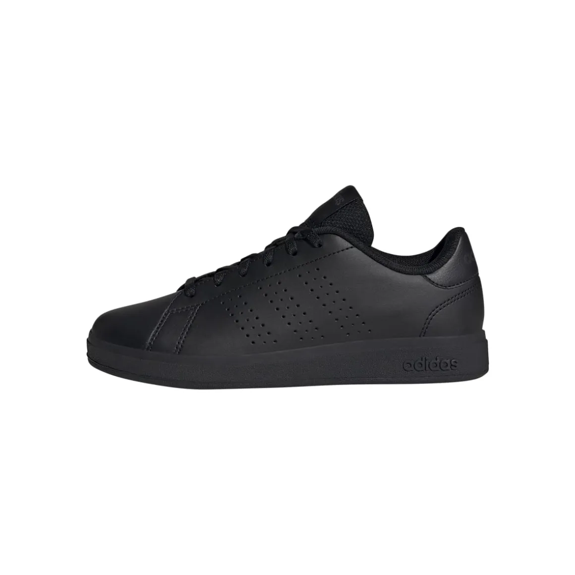Sneakers da ragazzo nere con logo adidas Advantage Base 2.0