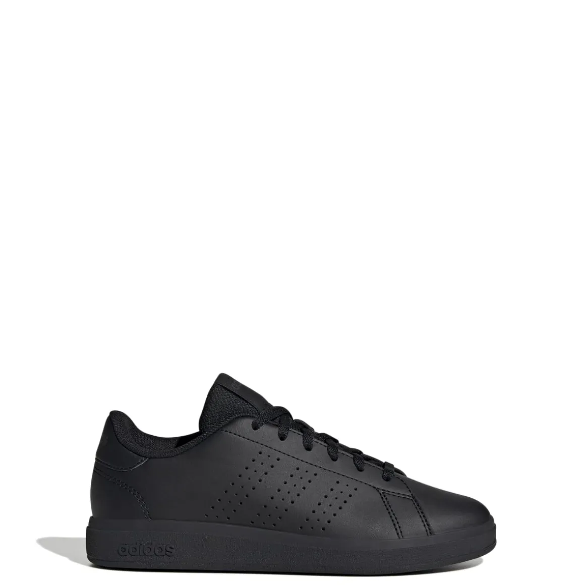 Sneakers da ragazzo nere con logo adidas Advantage Base 2.0