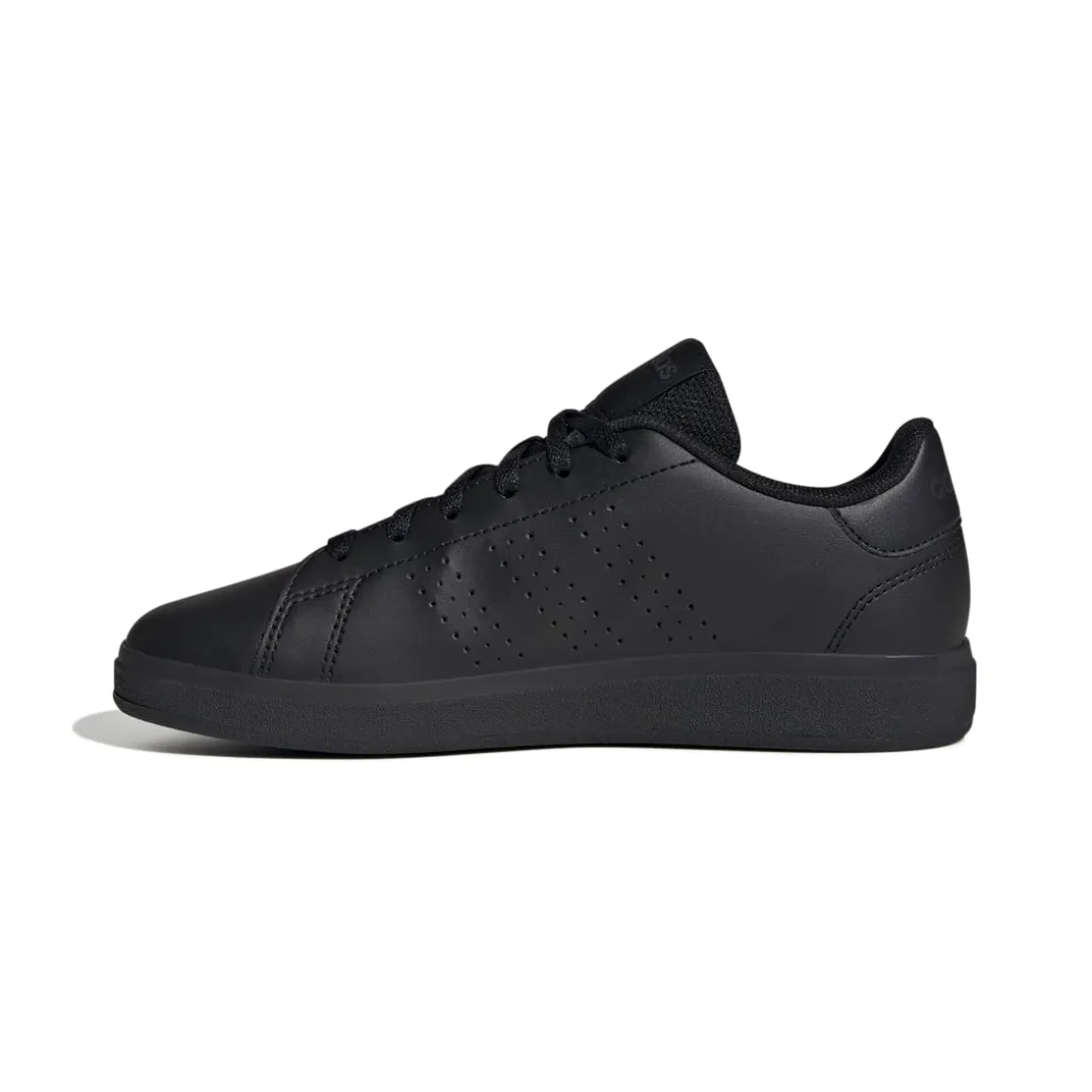 Sneakers da ragazzo nere con logo adidas Advantage Base 2.0