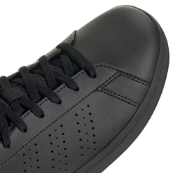 Sneakers da ragazzo nere con logo adidas Advantage Base 2.0