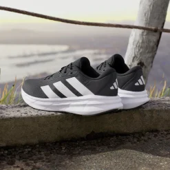 Sneakers da running uomo nere con logo adidas Galaxy 7