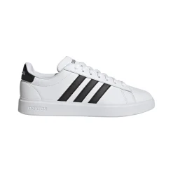 Sneakers da uomo bianche con logo tre strisce adidas Grand Court 2.0