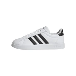 Sneakers da uomo bianche con logo tre strisce adidas Grand Court 2.0