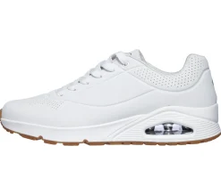 Sneakers da uomo bianche con suola ad aria Skechers Uno