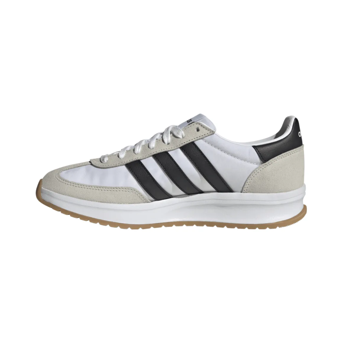 Sneakers da uomo bianche con dettagli beige adidas 70's Run 2.0
