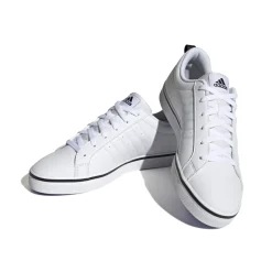 Sneakers da uomo bianche con strisce a contrasto adidas Vs Pace 2.0