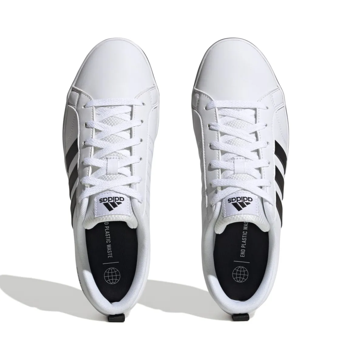 Sneakers da uomo bianche con strisce a contrasto adidas Vs Pace 2.0