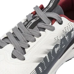 Sneakers da Uomo Bianche con Dettagli Neri e Bordeaux Ducati
