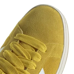 Sneakers da uomo gialle in pelle effetto scamoscato adidas Grand Court Base 00s