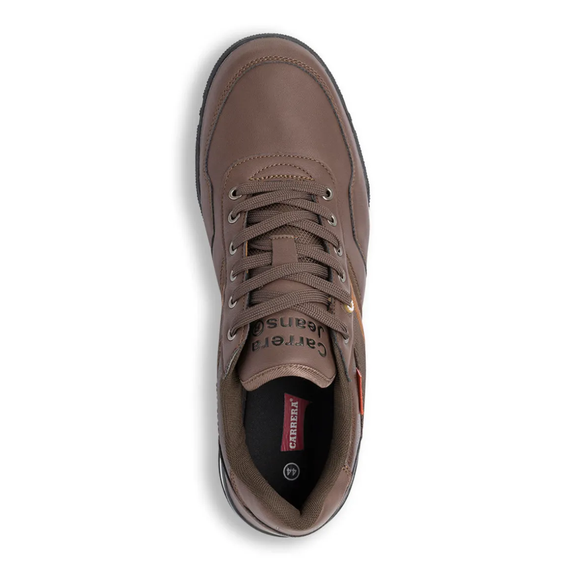 Sneakers da uomo marroni Carrera Jeans con logo
