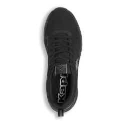 Sneakers da Uomo Nere con Suola Sportiva Kappa Total Black