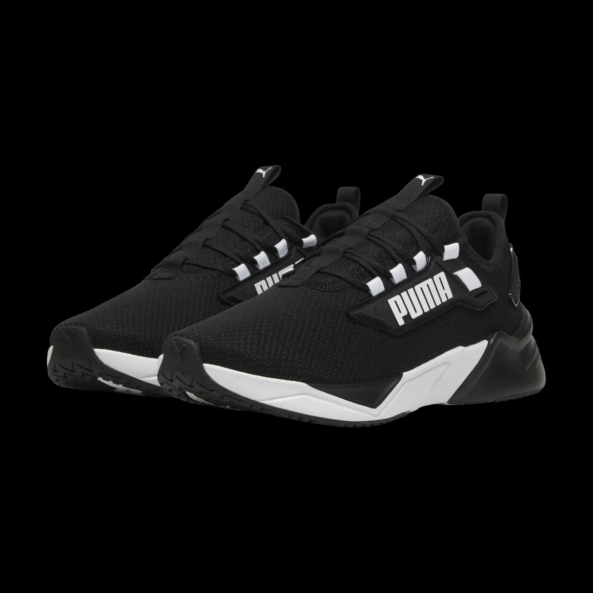 Sneakers da uomo nere e bianche con logo Puma Retaliate 3