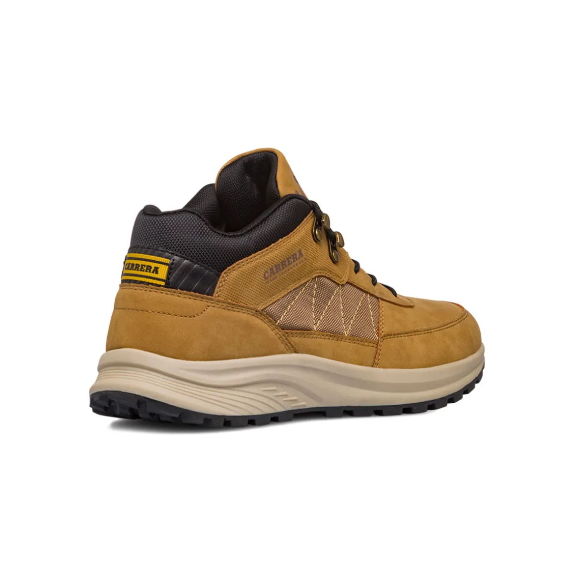 Sneakers da uomo ocra con logo Carrera Jeans
