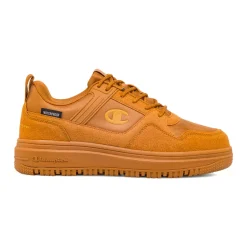 Sneakers da uomo ocra con logo Champion Low Utility