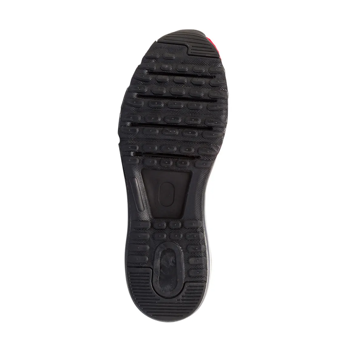 Sneakers da uomo rossa e grigia con suola ad aria Ducati Legacy Air 4