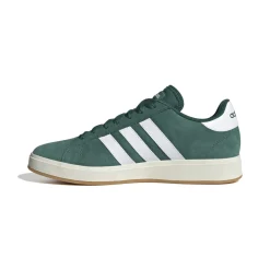 Sneakers da uomo verdi in pelle con logo adidas Grand Court Base 00s