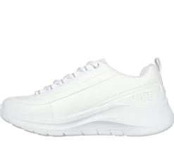Sneakers donna bianche Skechers Arch Fit 2.0 con Memory Foam