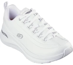 Sneakers donna bianche Skechers Arch Fit 2.0 con Memory Foam