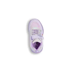 Sneakers Frozen lilla da Bambina con luci e strappo