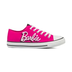 Sneakers fucsia basse da Ragazza con logo laterale Barbie