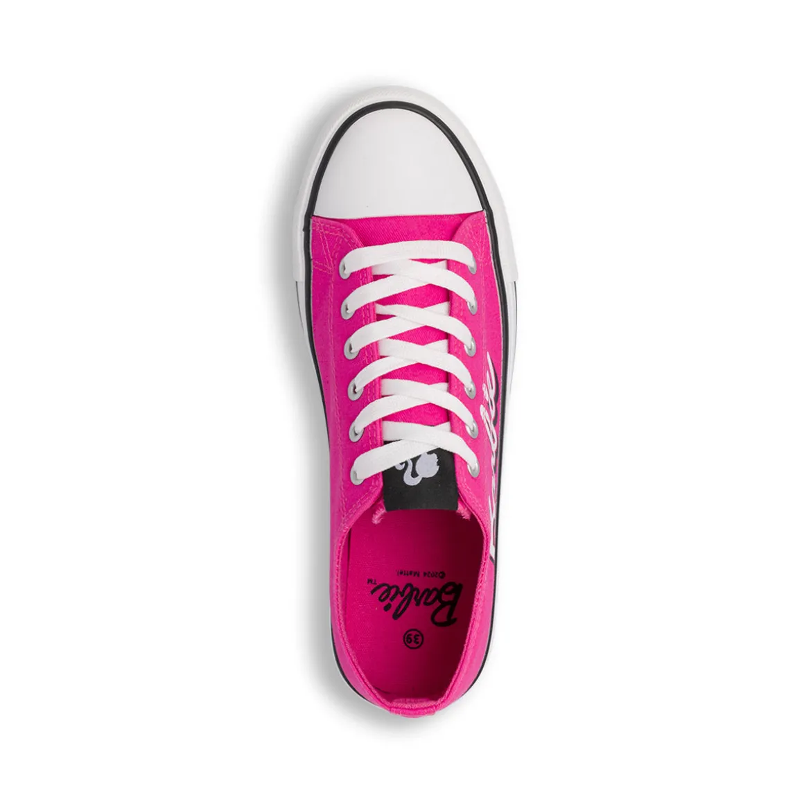 Sneakers fucsia basse da Ragazza con logo laterale Barbie