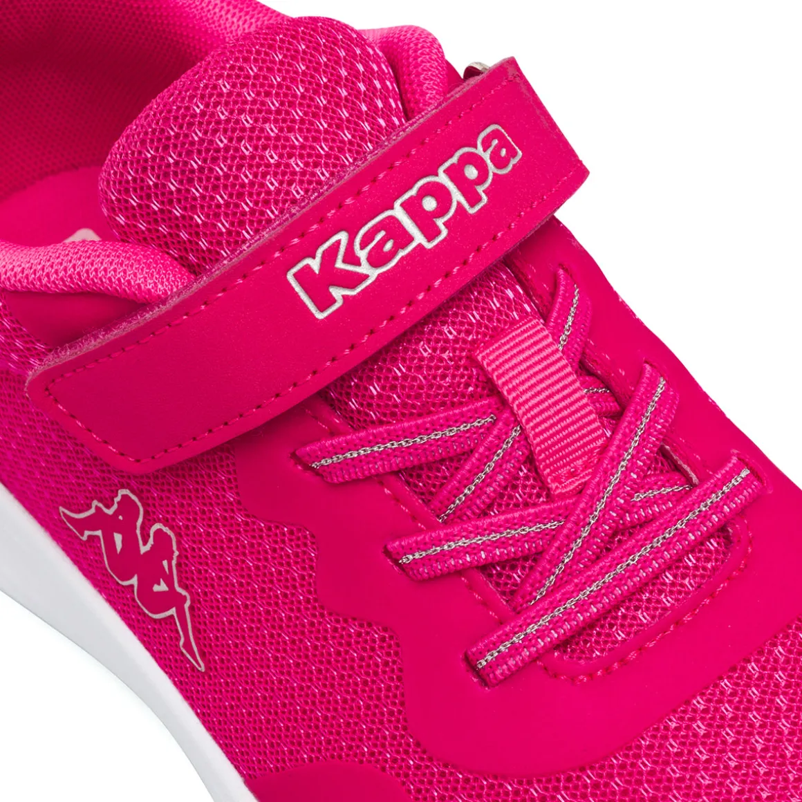 Sneakers fucsia da Ragazza con strappo Kappa