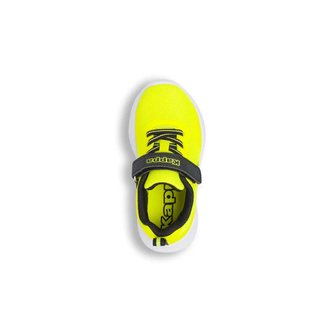 Sneakers gialle da Primi Passi Bambino con strappo Kappa