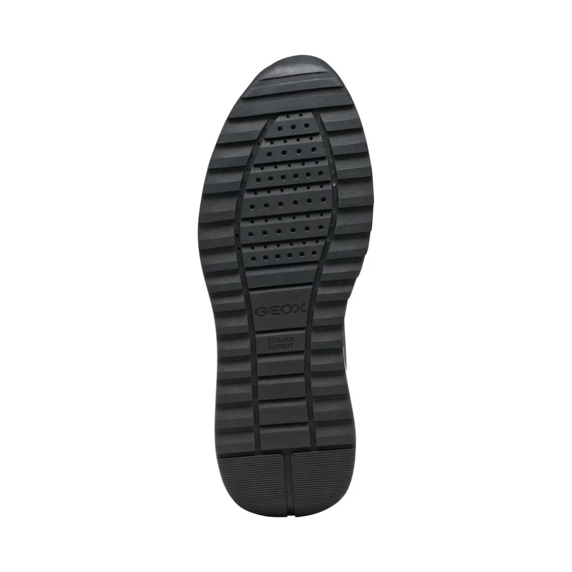 Sneakers Grigie bicolore da Uomo con suola traspirante Geox