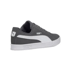 Sneakers grigie con striscia laterale a contrasto Puma Smash Vulc