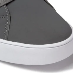 Sneakers grigie con striscia laterale a contrasto Puma Smash Vulc