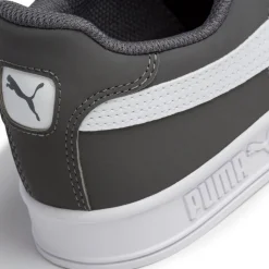 Sneakers grigie con striscia laterale a contrasto Puma Smash Vulc