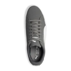 Sneakers grigie con striscia laterale a contrasto Puma Smash Vulc