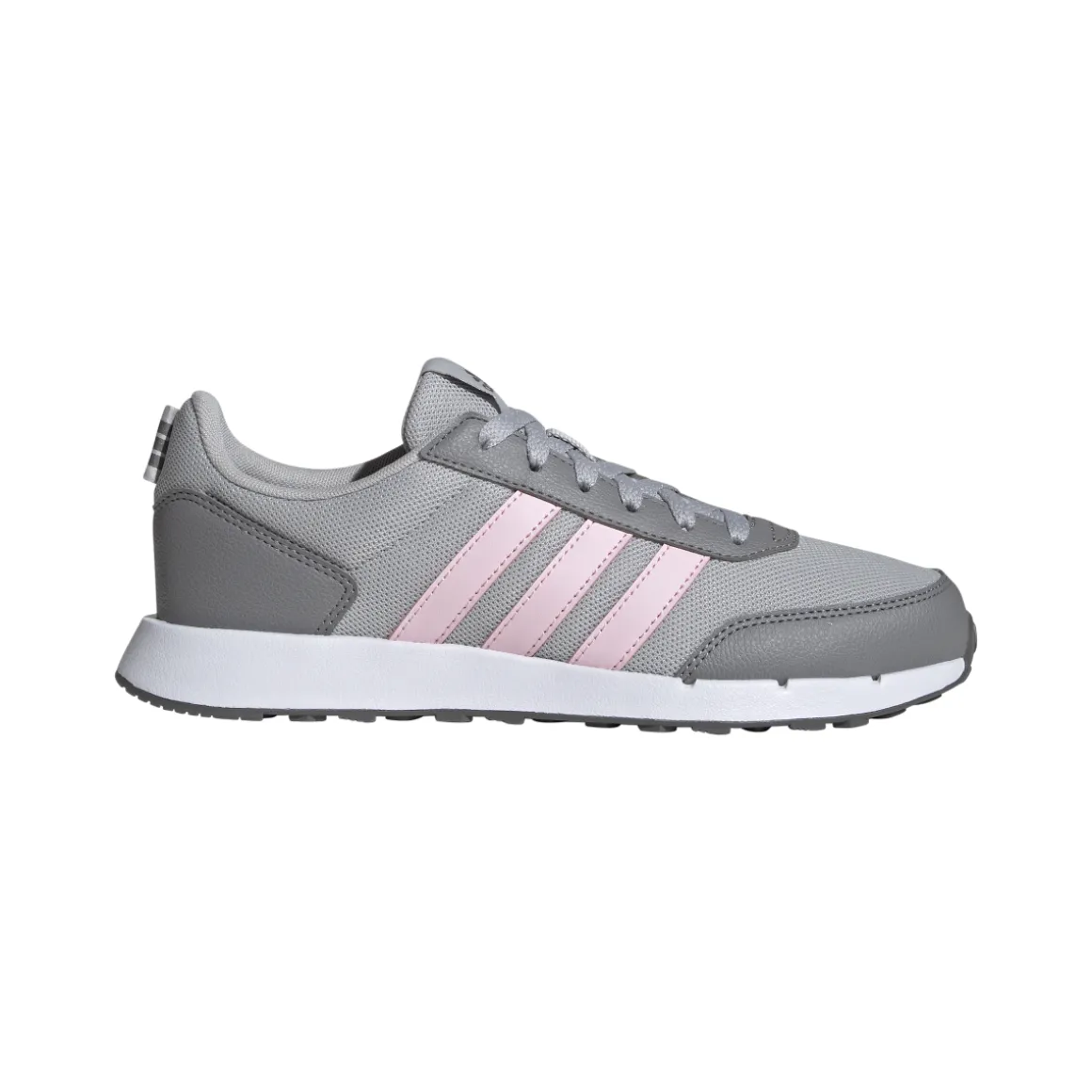 Sneakers Grigie da Donna con dettagli rosa adidas Run50S