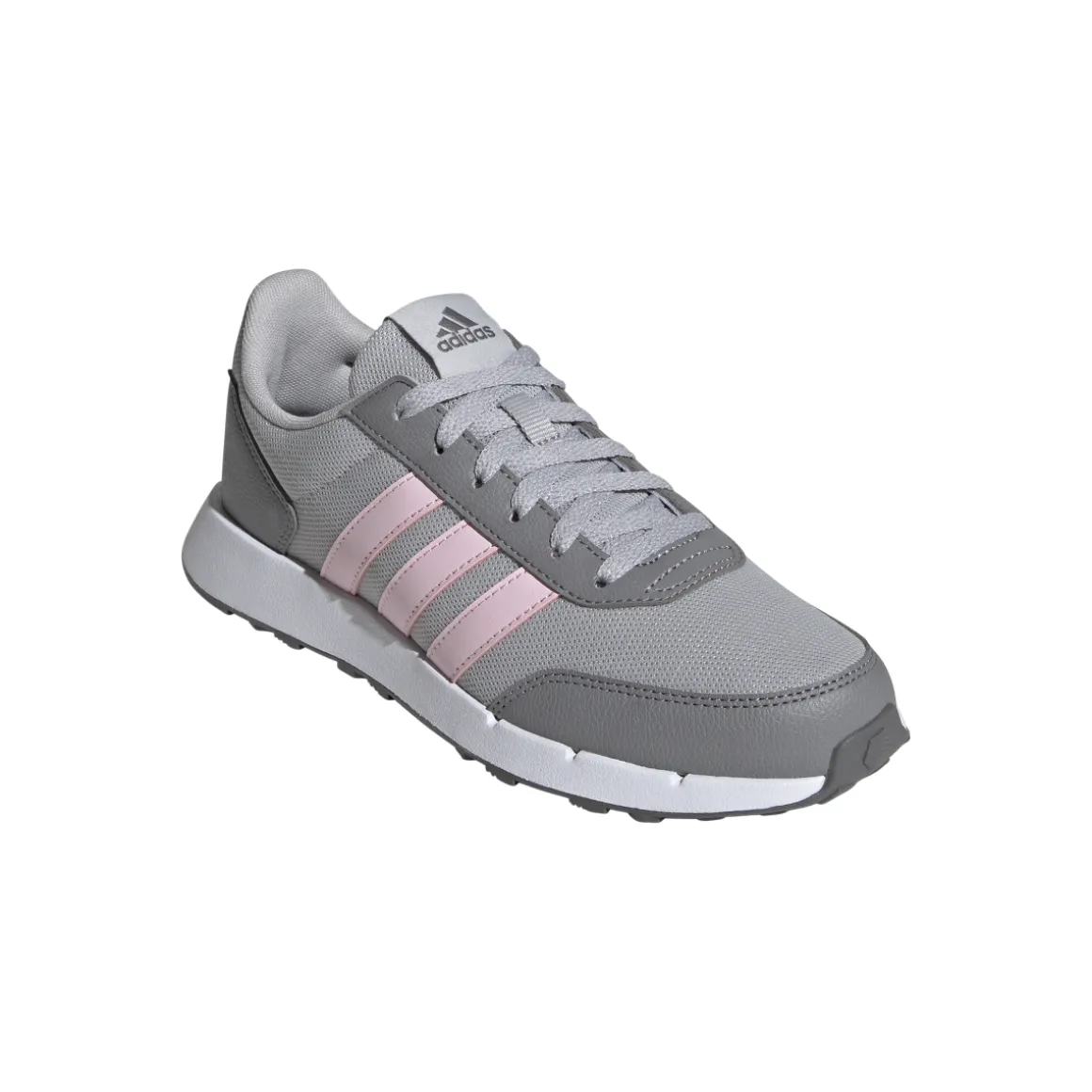 Sneakers Grigie da Donna con dettagli rosa adidas Run50S