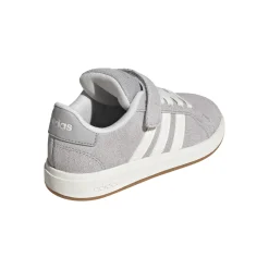Sneakers grigie da Ragazzo con chiusura a strappo adidas GRAND COURT 00s EL C