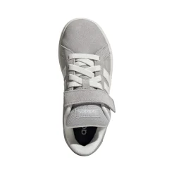 Sneakers grigie da Ragazzo con chiusura a strappo adidas GRAND COURT 00s EL C