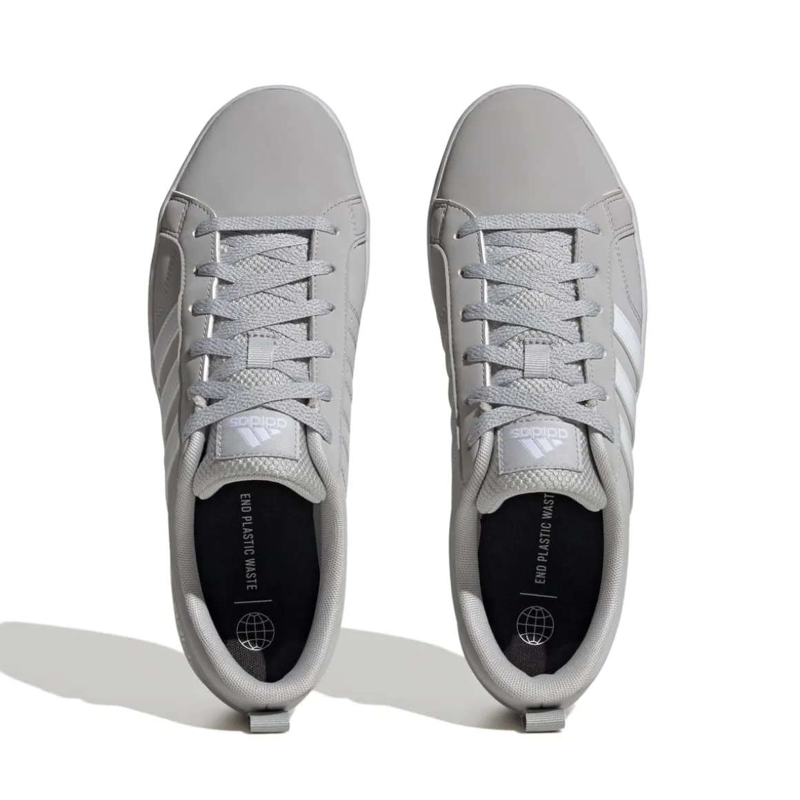 Sneakers grigie da uomo con strisce a contrasto adidas VS Pace 2.0