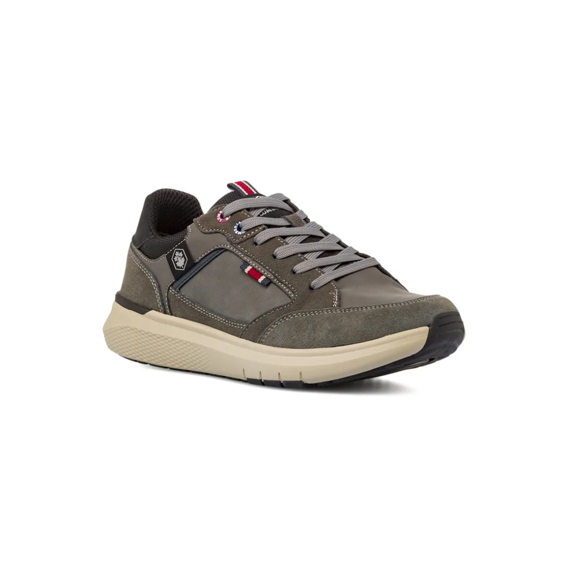 Sneakers Grigie da Uomo con inserti in contrasto Lumberjack