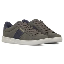Sneakers grigie da Uomo con inserti blu Ducati