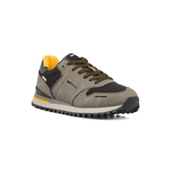 Sneakers grigie da uomo con logo Gas Alba