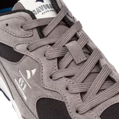 Sneakers Grigie da Uomo con inserti in contrasto Navigare
